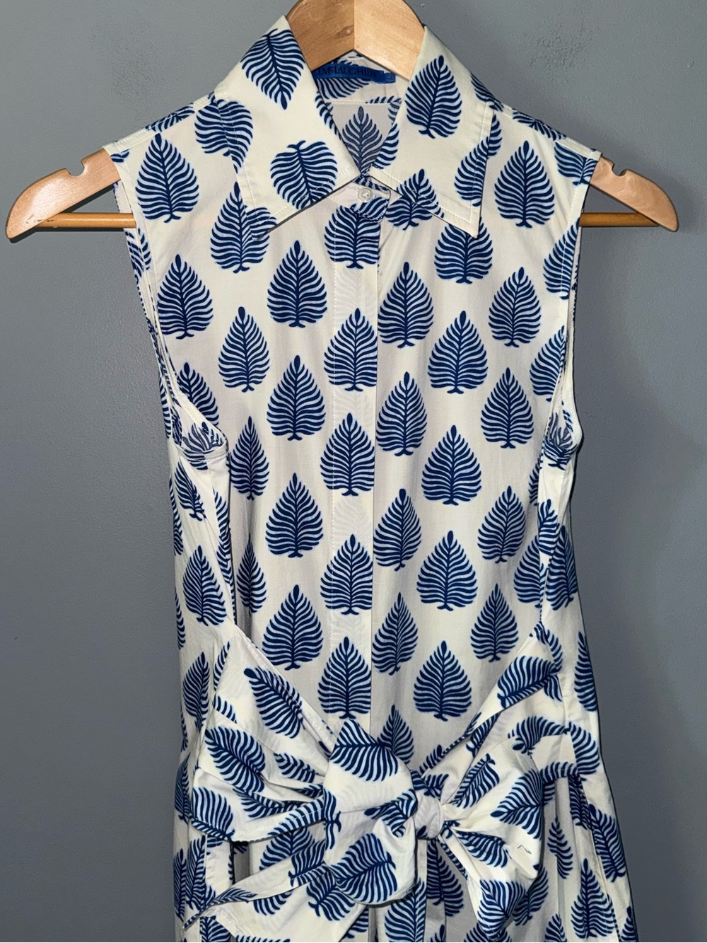 J. McLaughlin Orla Sleeveless button down dress - Picture 4 of 9